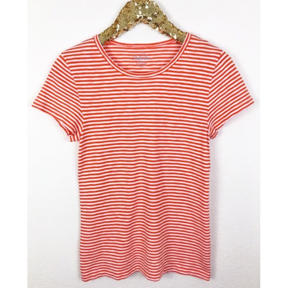 J. Crew Factory Tops - J. Crew Factory Short Sleeve Striped Studio Tee